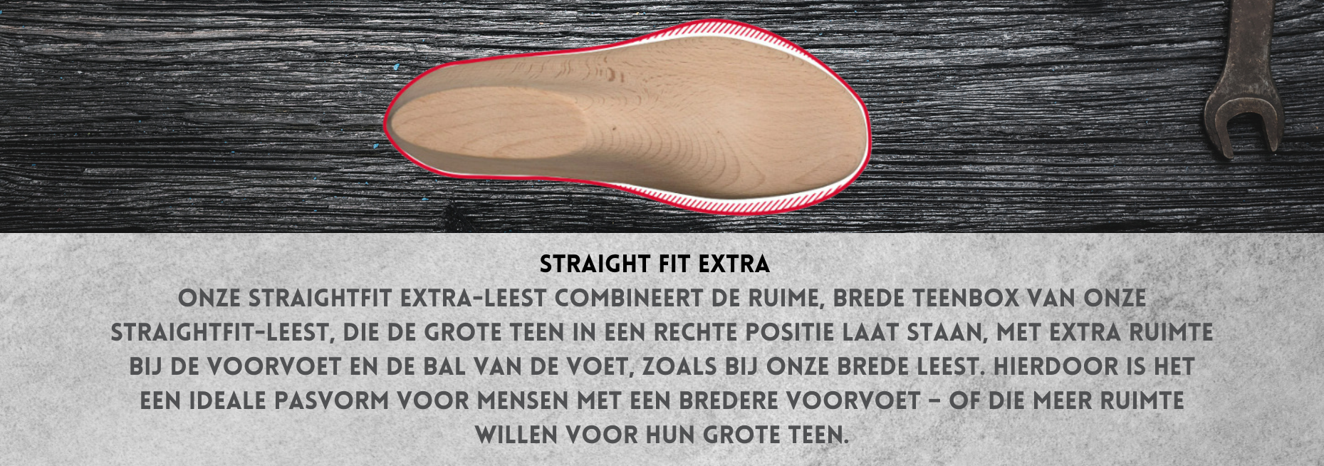 Straight fit extra