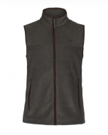 Seeland Woodcock Earl Fleece Waistcoat  Dark Grey Melange