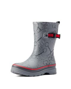 Ariat Kelmarsh Mid Rubber Dameslaars Grey Bit Print