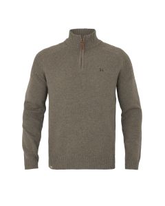 Härkila Vincent Half Zip Pullover Dark Sand