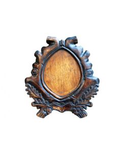 Keilerplank deluxe 30,5x32,5x3,5cm handgesneden