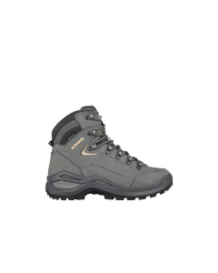 Lowa Renegade Evo GTX Mid Wide Wandelschoen Dames graphite/apricot