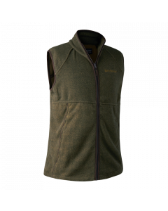 Deerhunter Wingshooter Fleece Waistcoat Graphite Green