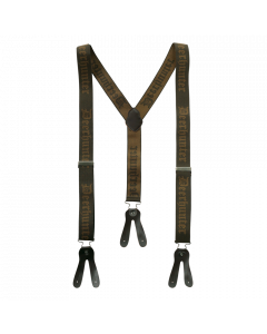 8030-376 Deerhunter Logo Braces for Buttons - 130 cm Art green