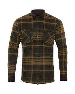 Pajala shirt Green/Brown