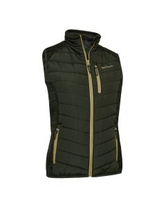 4569 Deerhunter Lady Moor Padded Waistcoat forest ember