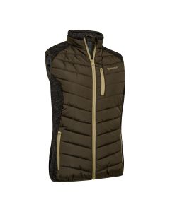 4569 Deerhunter Lady Moor Padded Waist coat Fallen leaf