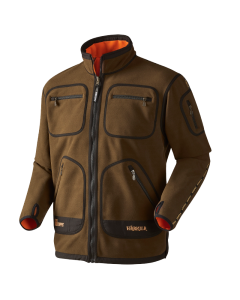 Härkila Kamko Fleecejack Hunting green/Orange blaze