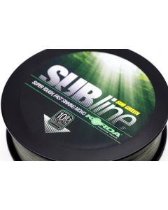 Korda subline groen nylon 10lb--0.30mm--4.5 kg 1000 meter