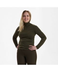 8346 Lady Darlington Roll Neck Dark Elm