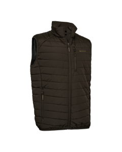 4567-571 Deerhunter Moor volledig gevoerd vest bruin blad