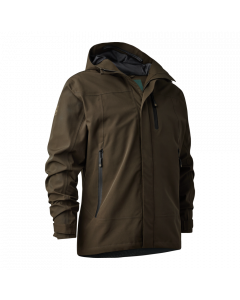 5430-381 Deerhunter Sarek Shell Jacket with hood- Fallen Leaf