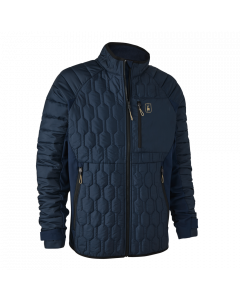 5453-785 Deerhunter Mossdale Quilted Jacket- Dress Blue