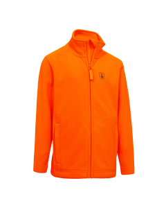 5631-663 Deerhunter Jeugd Atlas Light Fleece Jacket - Safety Orange