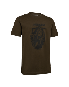 8684-381 Deerhunter Weston T-shirt - Fallen Leaf