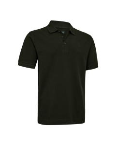 8687-367 Deerhunter Griffin Polo Shirt - Forest Ember