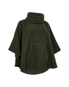 8709 Deerhunter Lady Wilder Poncho - Loden Wood