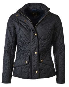 Barbour Flyweight Cavalry Quilted Jacket - Navy