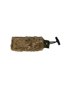 Honden dummy universeel 250grams groen met kunstvacht