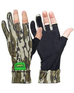 Primos Mossy Oak Bottomland stretch Fingerless Handschoenen