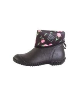 Muckster II Mid Black/Rose Print
