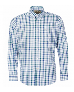 Barbour Hallhill Checked Tailored Shirt - Green