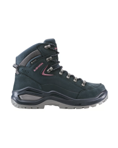 Lowa RENEGADE EVO GTX hoge Wandelschoen Dames Steelblue/Oldrose