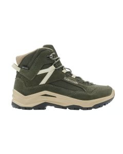 Lowa VENTIERRA GTX QC Halfhoge Wandelschoen Dames Olive/Beige